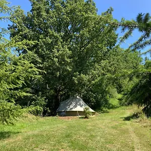 Tente Bivouac&spa Privé Avec Poêle à Bois Idrac-Respailles